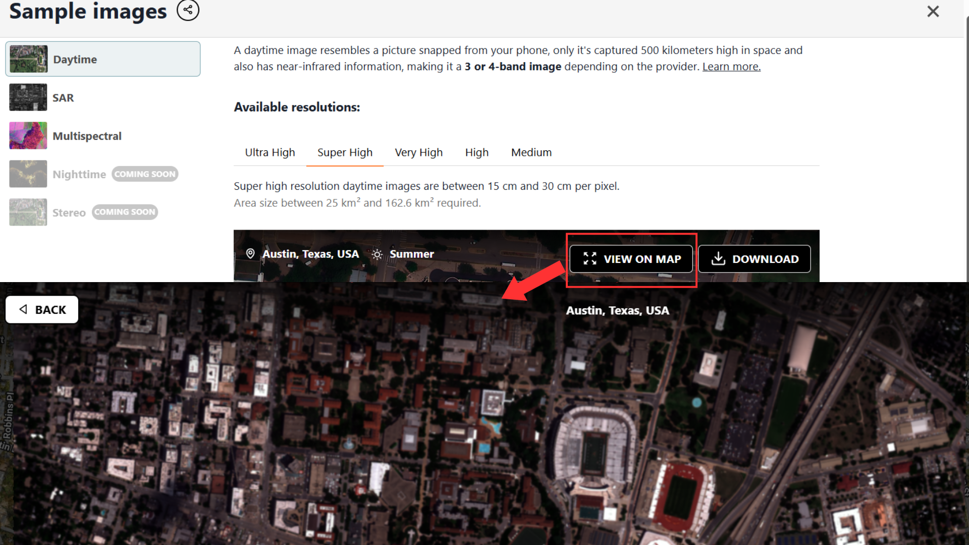 How to View Sample Images - SkyFi Blog